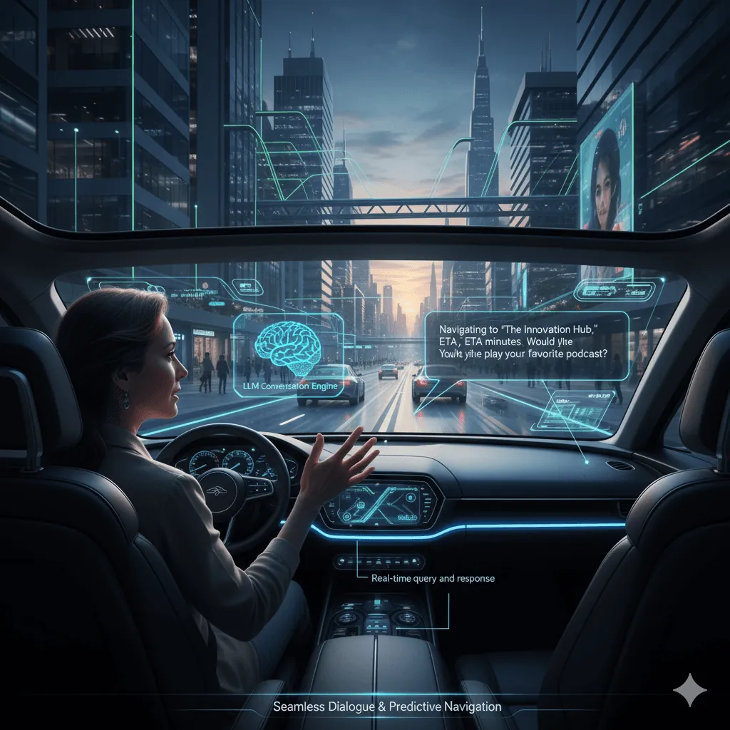 Handshake over a futuristic cityscape representing AI-powered careers